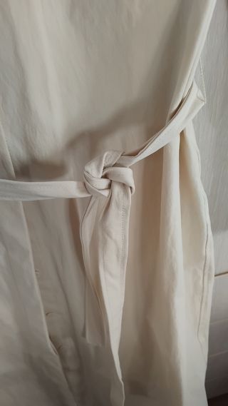Vestido beige Zara nuevo