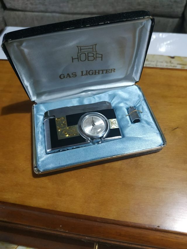 Accendino HOBA con orologio
