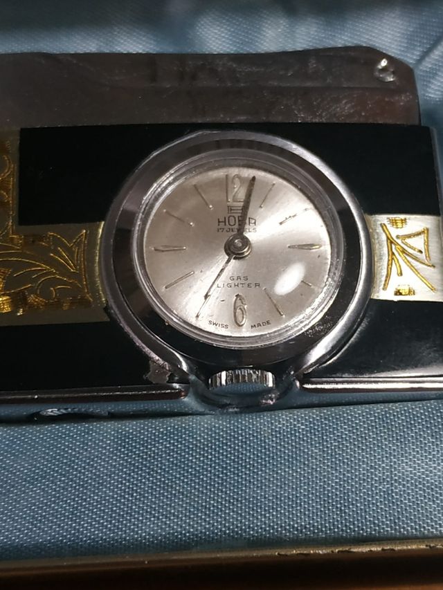 Accendino HOBA con orologio