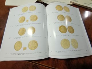 LOTE catálogos Numismática Aureo