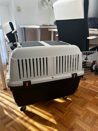 Transportín perro grande (40kg) jaula
