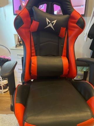 Cadeira Gaming Matrics Preta e Vermelha