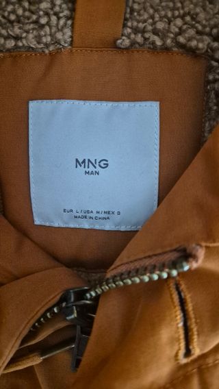 Abrigo Mango Naranja