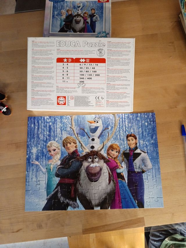 Puzzle Educa Frozen Disney 100 Piezas