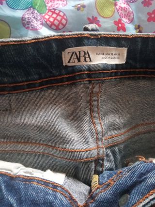 Shorts vaqueros ZARA