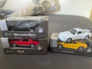 Coches Super9 Mercedes, Ford, Lamborghini