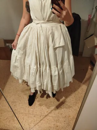 Enaguas de fallera blancas