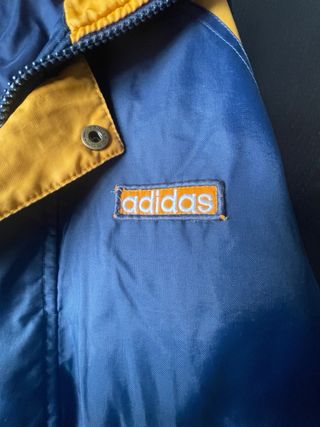 Chaqueta Vintage Adidas Azul y Naranja