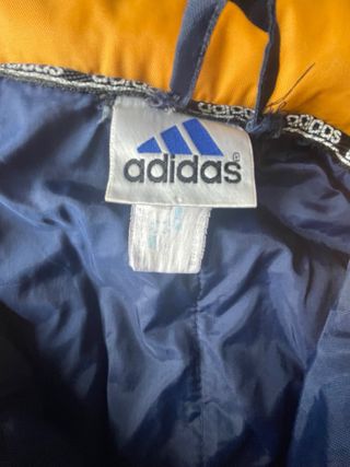 Chaqueta Vintage Adidas Azul y Naranja