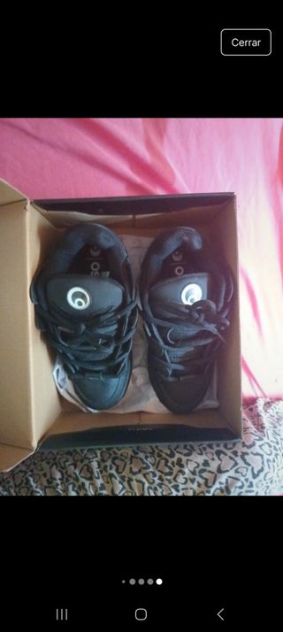 Osiris D3-OG Zapatillas Negras