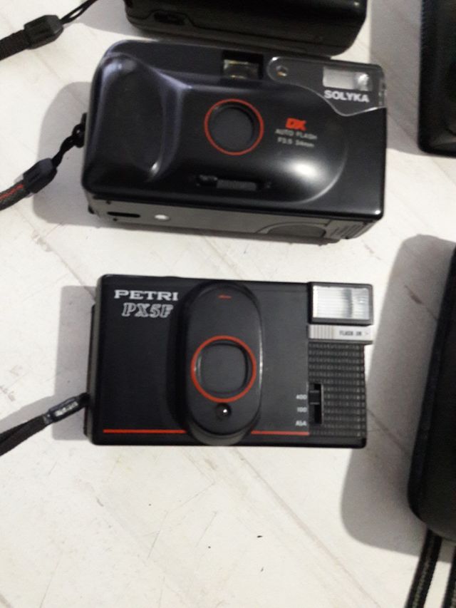 Lote 3 Cámaras Activ, Petri, Solyka