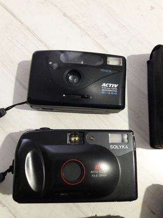 Lote 3 Cámaras Activ, Petri, Solyka