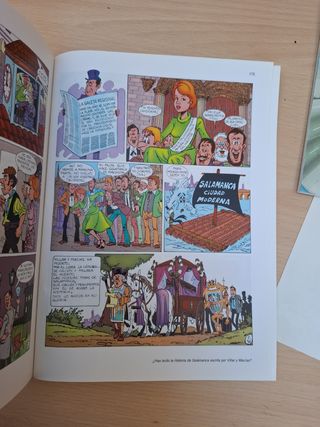 Historia de Salamanca,  en viñetas- obra completa.