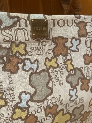 Bolso Tous Beige y Marrón