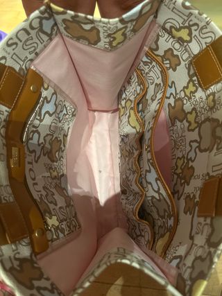 Bolso Tous Beige y Marrón