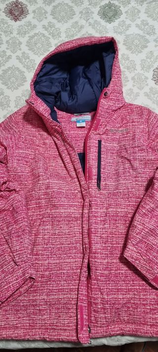 Anorak Columbia Mujer/Niña Rosa