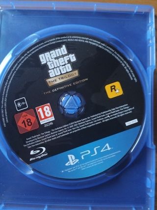 PS4 Grand Theft Auto: The Trilogy - Definitive Edi