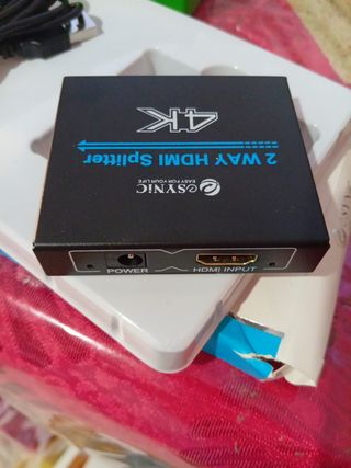 Splitter HDMI eSynic 1 Entrada 2 Salidas 4K