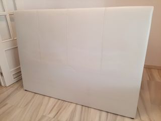 Cabecero Polipiel Blanco Cama 150cm