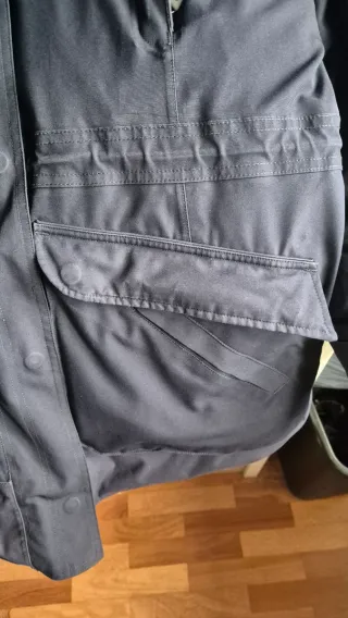 Abrigo Parka Invierno Azul