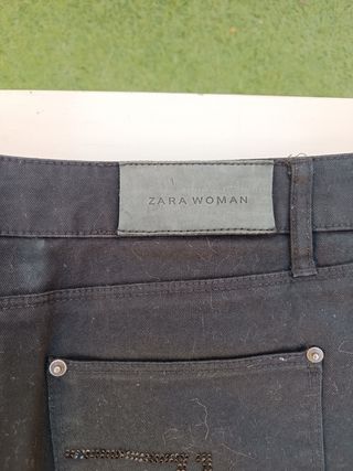 Falda Zara Negra
