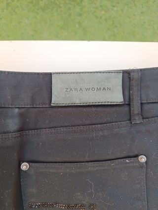 Falda Zara Negra