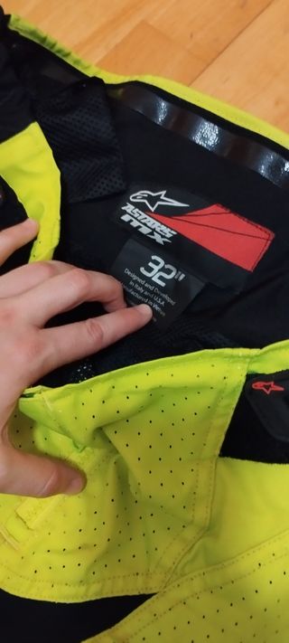 Pantalón Alpinestars Motocross Talla 32