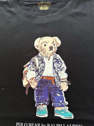 Camiseta Polo Ralph Lauren Oso Negra