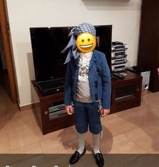 Traje Torrentí niño 7-8 años