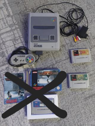 Super Nintendo SNES  Zelda e secret Mana FAH PACK