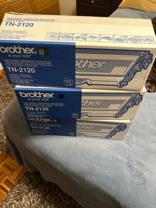3 Tóner Brother TN-2120 + Tambor Brother DR-2100