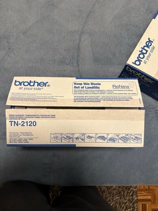 3 Tóner Brother TN-2120 + Tambor Brother DR-2100