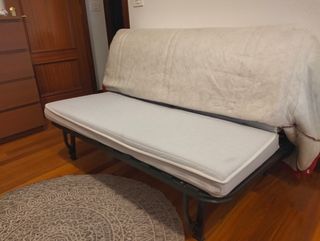 Sofá Cama Rojo 1.40m