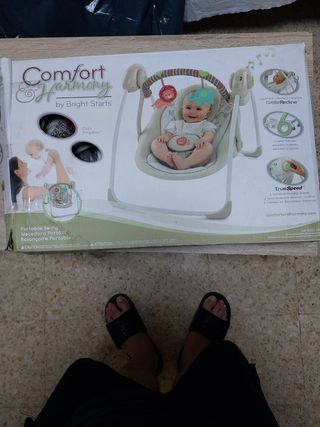 Mecedora Portátil Bright Starts Comfort Harmony