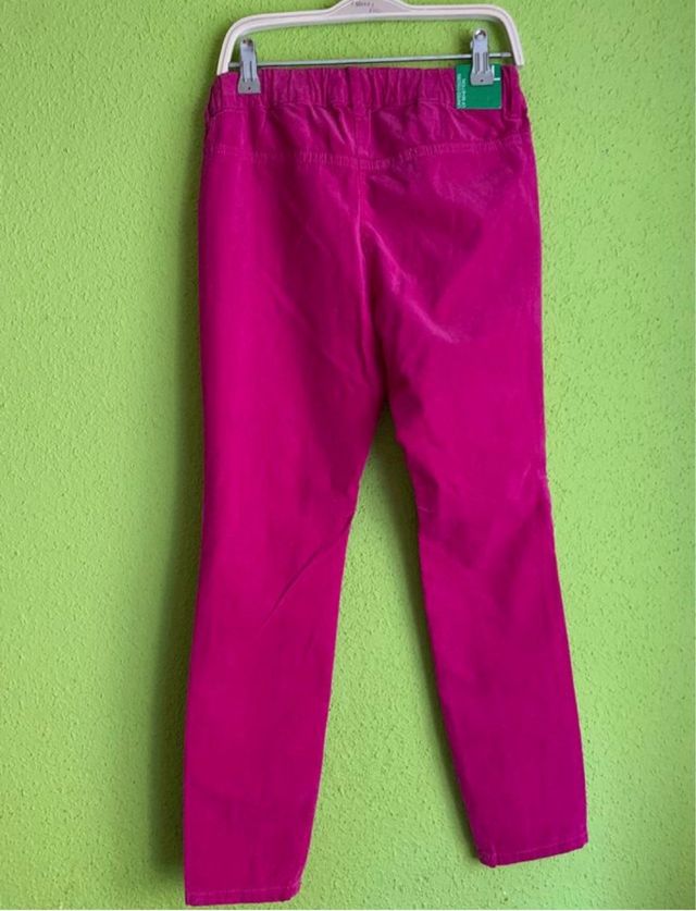 Pantalón niña fucsia