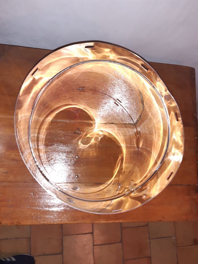 Codo para tubo de luz