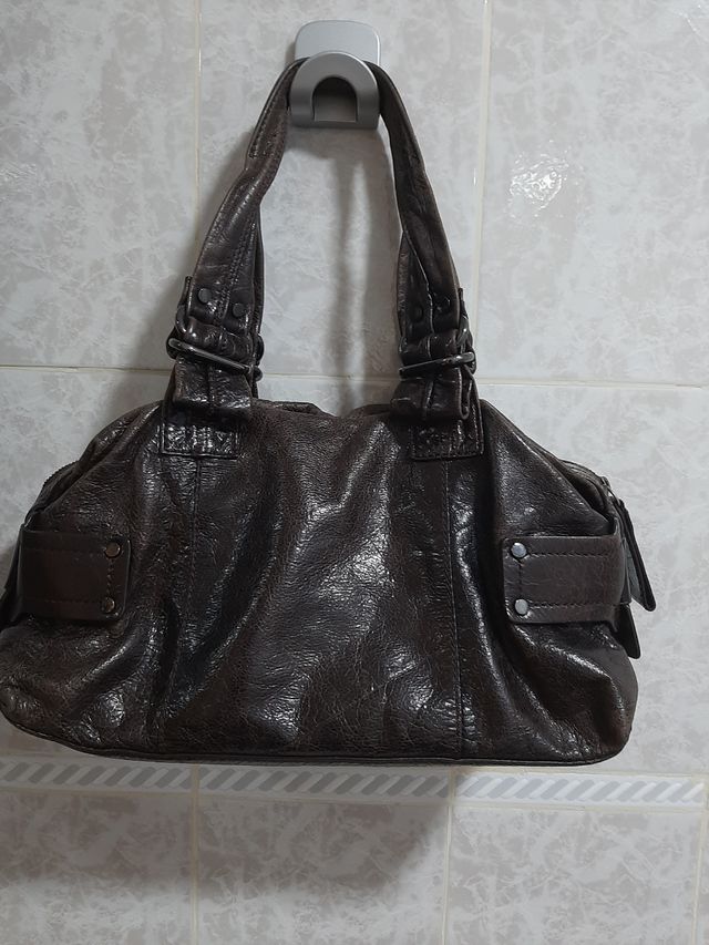 Bolso de mano Luana marrón