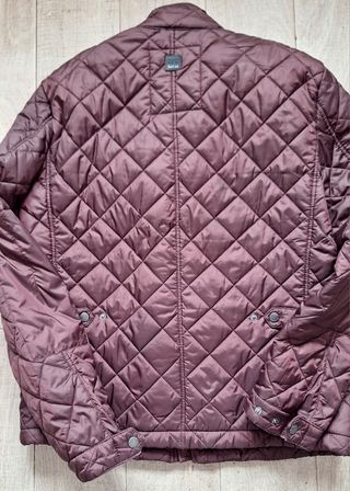 Parka acolchada Salsa hombre color burdeos