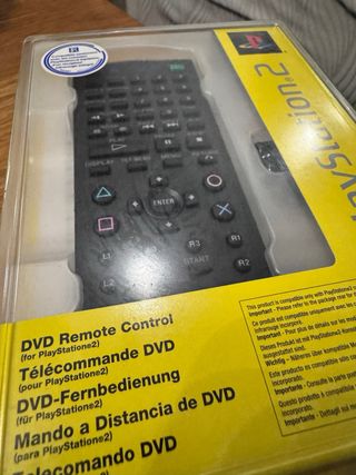 Mando DVD PS2 Original Precintado