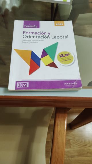 Formación y orientación laboral. Fundamentos 4....