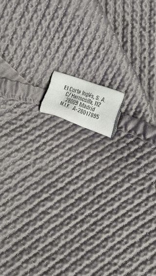Colcha Privium Cama 90 El Corte Inglés Gris