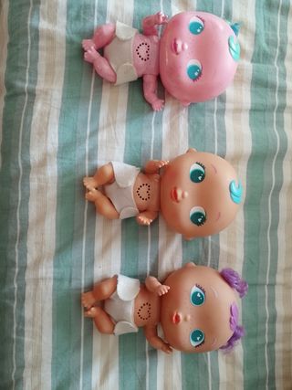3 Muñecos Bellies