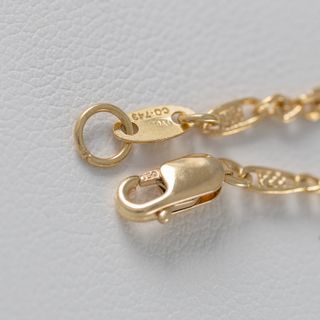 Pulsera pasamanos Medallas oro 18k 750