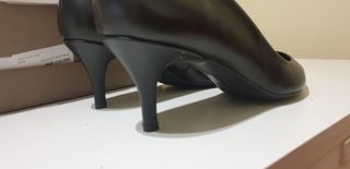 Salón Martinelli Tacón Bajo Negro Talla 40, nuevos