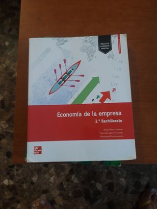 Economía de la empresa 2.º Bachillerato
