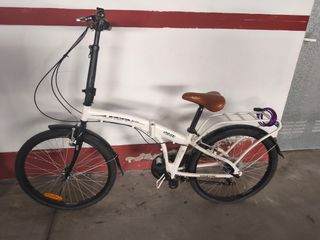 Bici plegable El Corte Inglés marca boomerang