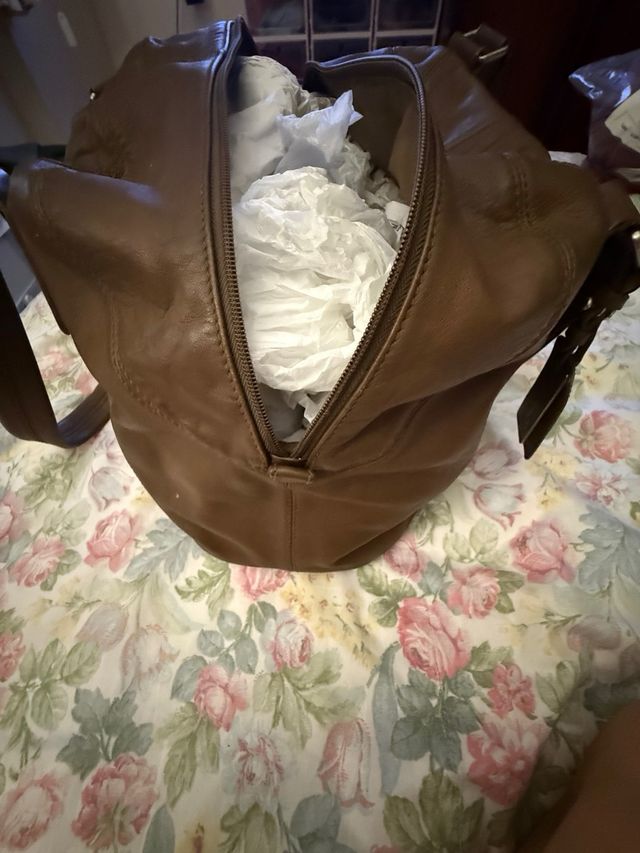 Borsa Calvin Klein Bauletto cioccolato