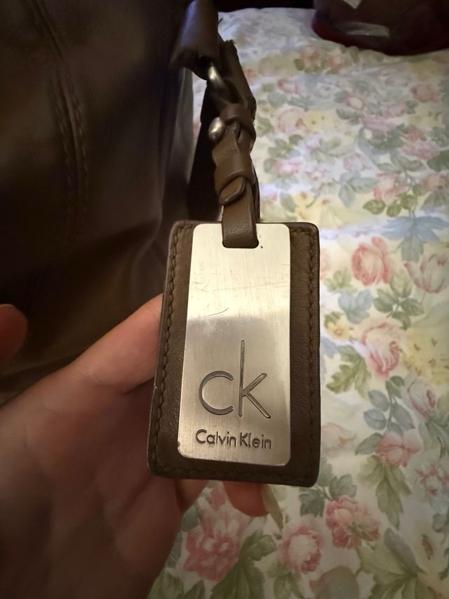 Borsa Calvin Klein Bauletto cioccolato