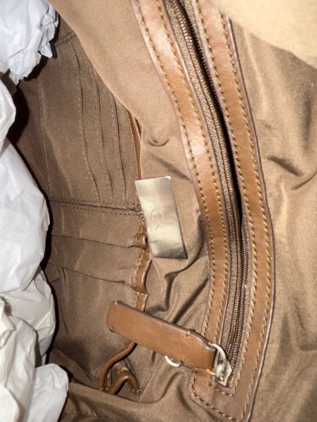 Borsa Calvin Klein Bauletto cioccolato