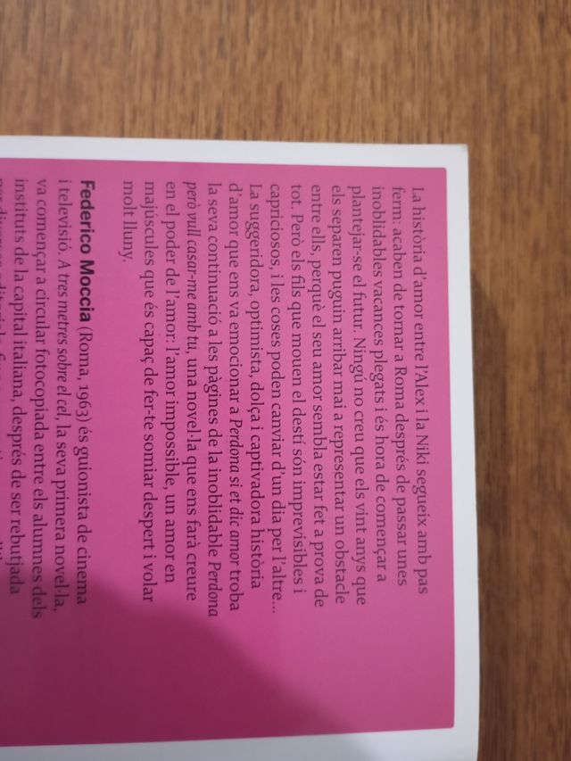 Perdona però vull casar-me amb tu